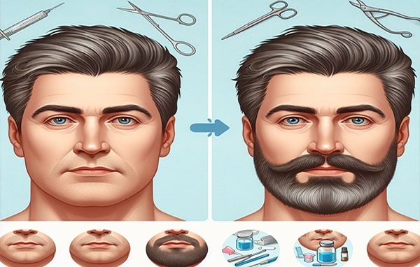 La transplantation de barbe